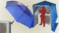 Abris extérieur pour technicien