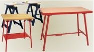 Établis, tréteaux et tables de monteur