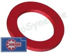 Joints Fibres standards SIRIUS vulcanisés pour eau à +/- 80° - En sachet - 1/2´´ - 15/21 mm - Dimension : 12 x 18 x 1,5 - Qtté 100 pièces