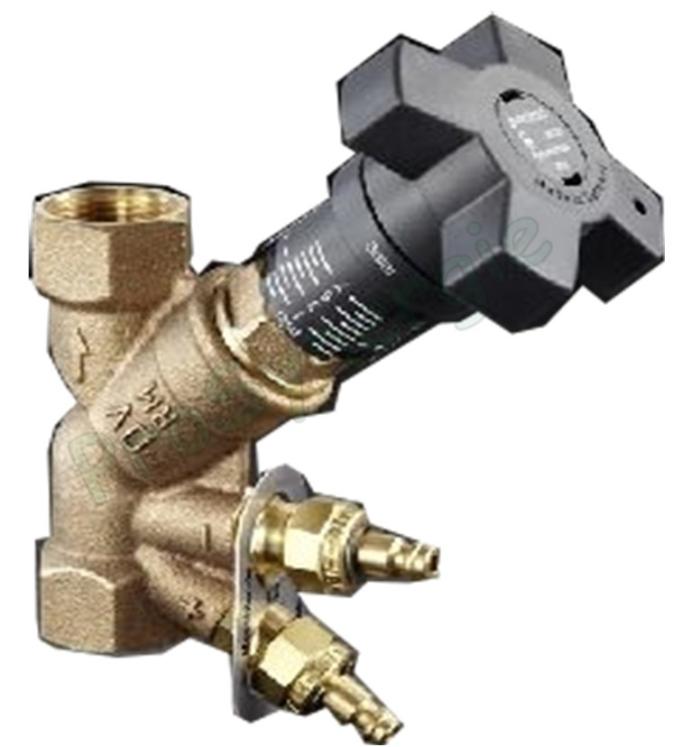  ROB. EQUIL.   HYDROCONTROL STR  , BRONZE, DN20 LF, 1  M, PN25 