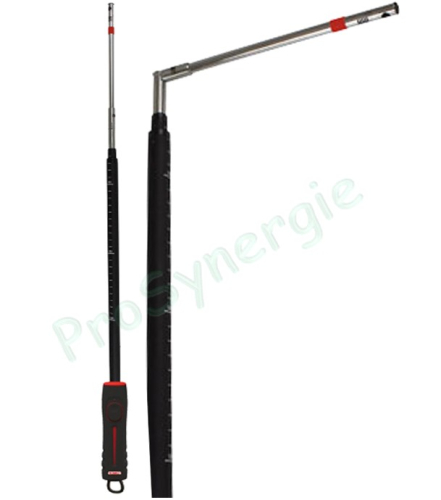 Sonde fil chaud télescopique à col de cygne type SFC-900, longueur 1 m