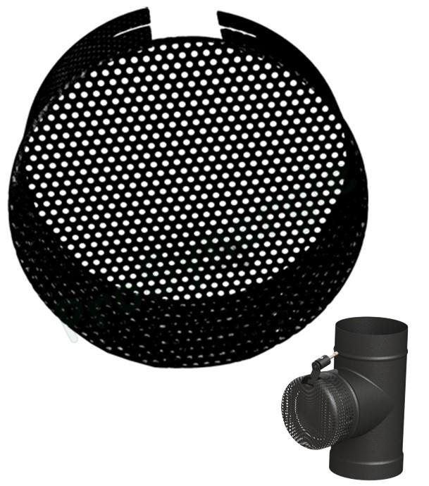 Grille de protection esthétique acier époxy noire pour Tigex 150 ou 100