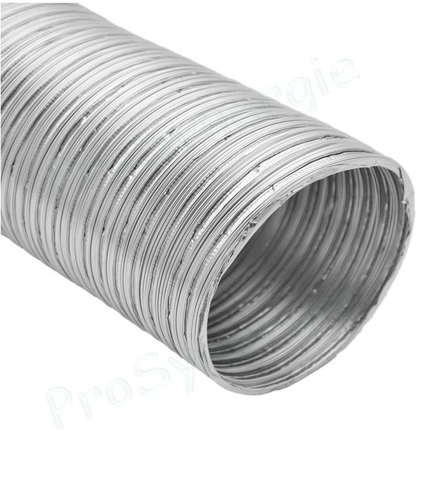 Gaine semi-rigide aluminium M0 Øint/ext 80/86 mm longueur 3 mètres