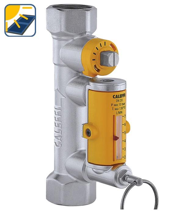 Vanne d´équilibrage manuel à lecture directe du débit pour installation solaire - Série 258