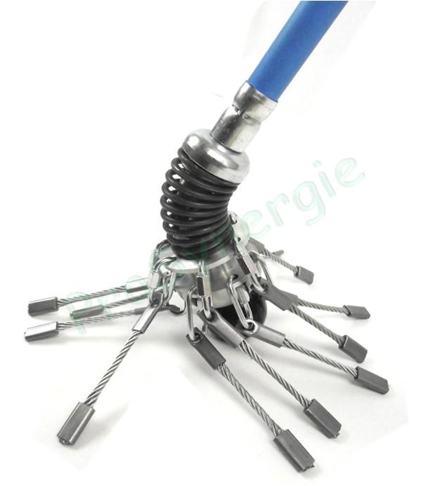 Rotonet : Présentation de l´appareil à débistrer les conduits de cheminée