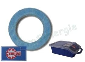 Joint CNK bleu pour gaz, oxygène, hydrocarbures, agrée GDF - 1´´ - 26/34 mm - Dimension : 22 x 30 x 2 - Qtté 25 pièces