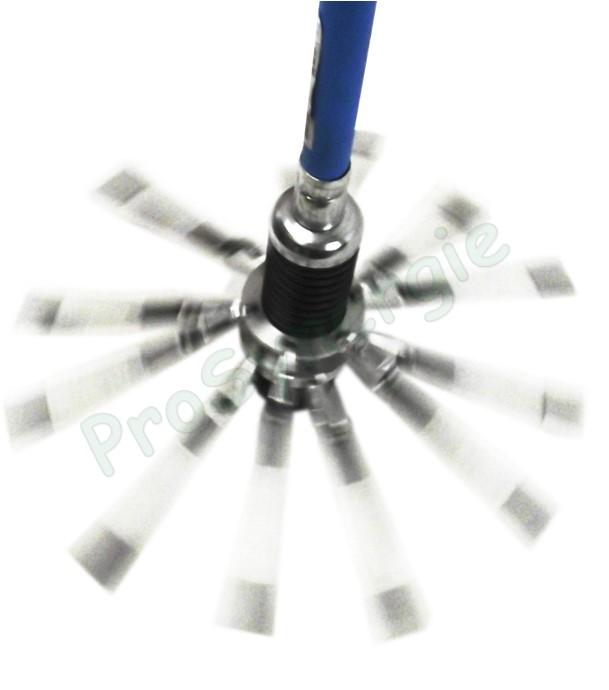 Rotonet : Présentation de l´appareil à débistrer les conduits de cheminée