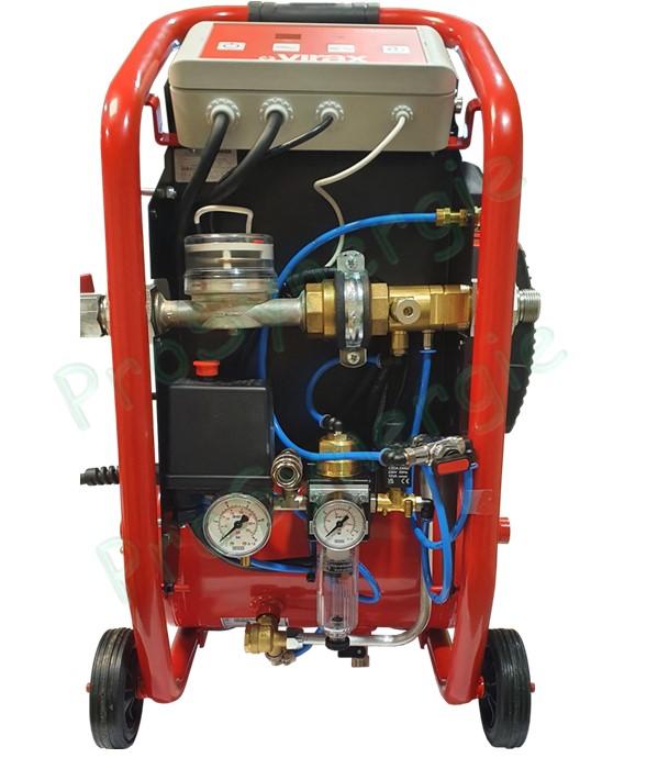 Réparation de la désemboueuse à injection et air comprimé Virafal Virax