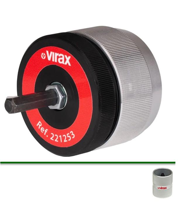 Adaptateur visseuse pour ébavureur intérieur extérieur Virax 221251 (Ø  8 à 35 mm)