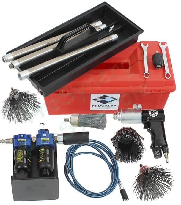 Appareil de ramonage rotatif Motobross pneumatique