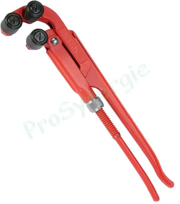 Clé à moleter 2" - Application de stries à la surface du filelage des tubes et raccords