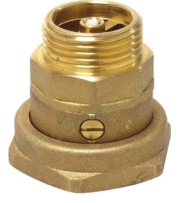 Clapet antithermosiphon à écrou tournant