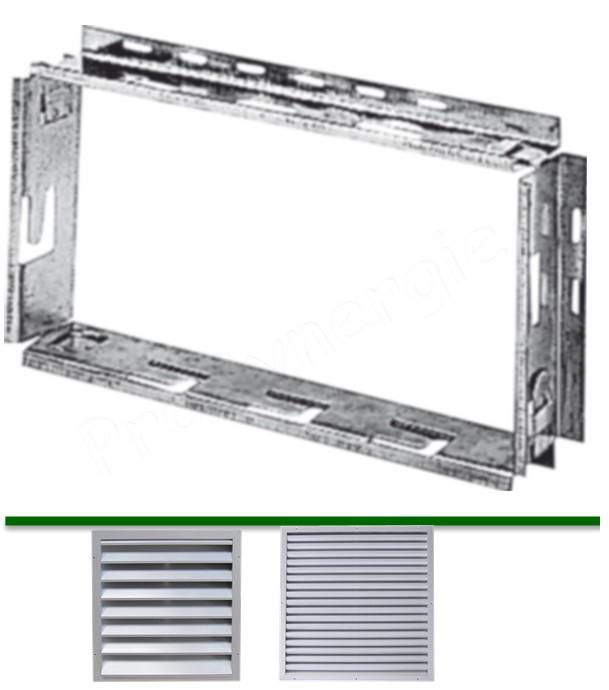 Cadre à sceller pour grille extérieure de type GMAA