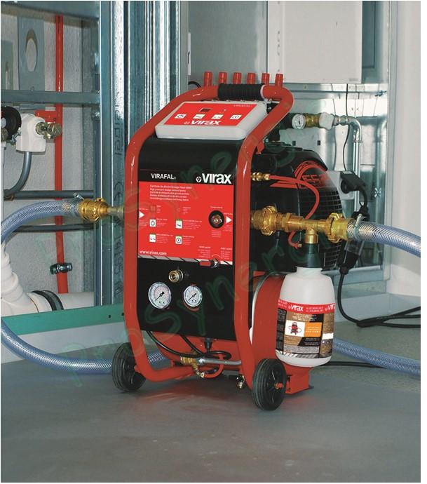 Réparation de la désemboueuse à injection et air comprimé Virafal Virax