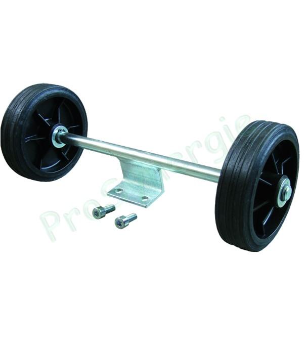 Roues pour bâti carotteuse V150+
