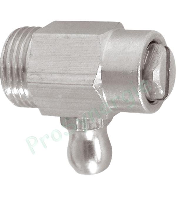 Vidange de radiateur Nickelé 3/8´´ avec joint torique - Blister 10 pces