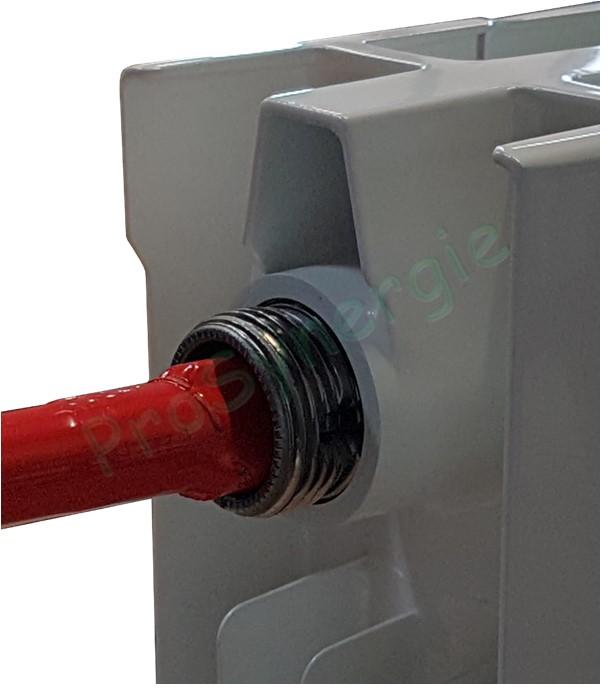 Démontage de nipples sur les radiateurs fonte d´acier ou d´aluminium