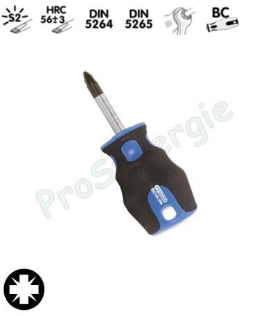 Tournevis ERGOTORQUEplus Cruciforme Pozidriv - Tom pouce