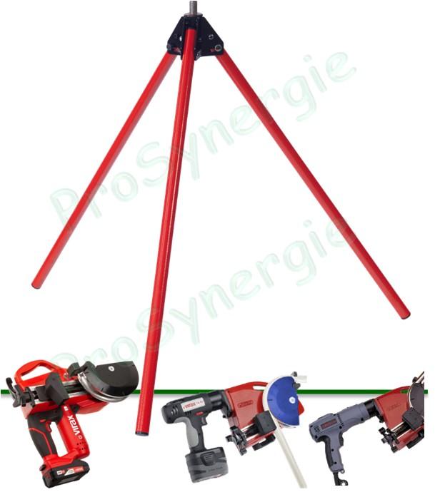 Trépied pliable pour Cintreuse Electroportative Eurostem II et III et Ministem