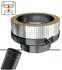 Kit S/Rampant - Conduit cheminée Isolé (Duoten) hauteur utile 1,4 mètres Int./Ext. = Inox 304 / (I 304 ou Galva) laqué noir (RAL9005) - Øint/ext 100/150mm