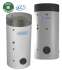 Pack solaire complet pour préparateur Eau chaude sanitaire avec soutien pompe à chaleur Capacité 500L comprenant 3 capteurs solaires avec kit de fixation inclus pour toiture tuiles