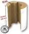 Kit complémentaire ´´Isol-Mur´´ cheminée isolé Pellet Ø  80/125 mm