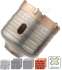 Crusher kit trépan carbure 66 >mm compatible SDS+ attachement M16 Trépan carbure Crusher & accessoires compatible SDS-plus