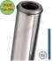 Kit S/Rampant - Conduit cheminée Isolé (Duoten) hauteur utile 1,4 mètres Int./Ext. = Inox 304 / (I 304 ou Galva) - Øint/ext 230/280mm