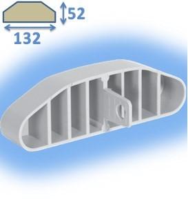 Régulateur de débit - Réseau Ventilation Optiflex Ovale