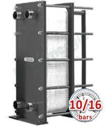 Chassis avec tirant avec tirants pour échangeur Zilmet type Z5 / Z4 / Z3 / Z2