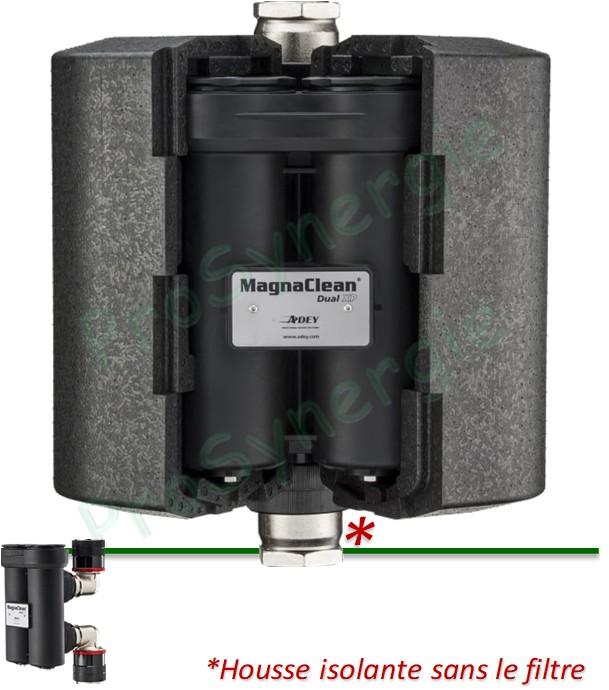 Coque isolante pour filtre MagnaClean Dual XP - Taille 1'' 1/4 et 1'' 1/2