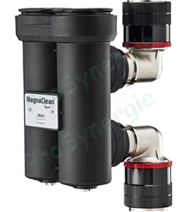 Filtre à barreaux Magnétique - MagnaClean DUAL XP - BSP  - Taille 1'' 1/4 et 1'' 1/2