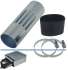 Kit buse de captage statique, contener de granulés (pellet) + 5 mètres de tuyau pour système d'aspirateur Pellomobile