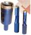 Coffret 6 pièce Trépan diamanté Blue Céram (Ø 6 mm x2 + Ø 8 mm x2 + Mandrin + Pierre à aviver)
