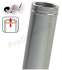 Kit S/Rampant - Conduit cheminée Isolé (Duoten) hauteur utile 1,445 mètres Int./Ext. = Inox 304 / (I 304 ou Galva) - Øint/ext 150/200mm