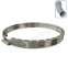 Kit accessoires ´´Plus´´ (chapeau, embout étanche, plaque d´étanchéité renforcée carrée et raccord) raccordement latéral d´un Tubage Flexible Ø 125/131 mm